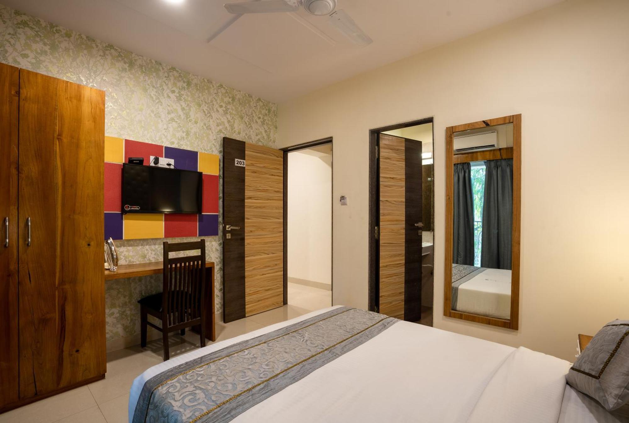 Home2 Suites And Service Apartments, Mumbai Airport Zimmer foto